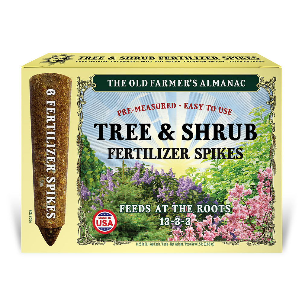 The Old Farmer's Almanac Tree & Shrub Fertilizer Spikes