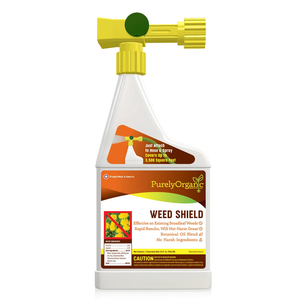 Pure Defense Weed Shield Concentrated Spray (32 Oz - Covers 4,000 Sq Ft)
