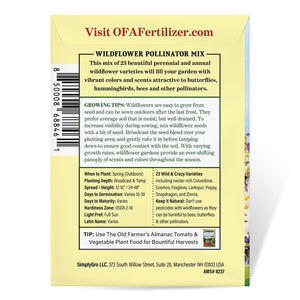 
                
                    Load image into Gallery viewer, The Old Farmer&amp;#39;s Almanac Premium Wildflower Seeds (Pollinator Mix) - Includes 23 Varieties
                
            